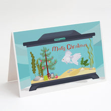 Load image into Gallery viewer, Ryukin Goldfish Merry Christmas Greeting Cards -  Blank Note Cards – 8-Pack of Artist-Designed Cards with Envelopes
