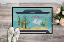 Load image into Gallery viewer, Ryukin Goldfish Merry Christmas Doormat - 24x36 Decorative Floor Mat – Indoor/Outdoor Rug with Artistic Flair CK4516JMAT