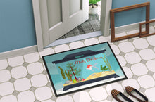 Load image into Gallery viewer, Tamasaba Goldfish Merry Christmas Doormat - 24x36 Decorative Floor Mat – Indoor/Outdoor Rug with Artistic Flair CK4518JMAT