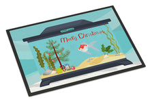 Load image into Gallery viewer, Tamasaba Goldfish Merry Christmas Doormat - 18x27 Decorative Floor Mat – Indoor/Outdoor Rug with Artistic Flair CK4518MAT