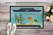 Load image into Gallery viewer, Kissing Gourami Merry Christmas Doormat - 24x36 Decorative Floor Mat – Indoor/Outdoor Rug with Artistic Flair CK4527JMAT