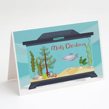 Load image into Gallery viewer, Moonlight Gourami Merry Christmas Greeting Cards -  Blank Note Cards – 8-Pack of Artist-Designed Cards with Envelopes