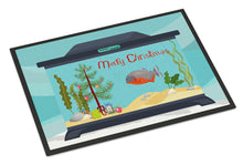 Load image into Gallery viewer, Piranha Merry Christmas Doormat - 18x27 Decorative Floor Mat – Indoor/Outdoor Rug with Artistic Flair CK4534MAT