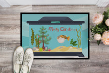 Load image into Gallery viewer, Puffer Fish Merry Christmas Doormat - 24x36 Decorative Floor Mat – Indoor/Outdoor Rug with Artistic Flair CK4535JMAT