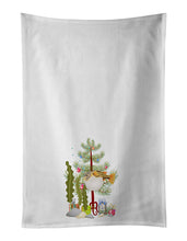 Load image into Gallery viewer, Puffer Fish Merry Christmas White Kitchen Towel Set of 2