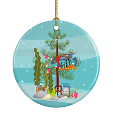 Load image into Gallery viewer, Severum Merry Christmas Ornament - Round Ceramic Ornament – Artist-Designed Keepsake Decoration