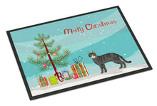 Load image into Gallery viewer, Tricolour Aegean Cat Merry Christmas Doormat - 24x36 Decorative Floor Mat – Indoor/Outdoor Rug with Artistic Flair CK4548JMAT