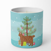 Load image into Gallery viewer, American Bobtail #2 Cat Merry Christmas 10 oz Decorative Soy Candle