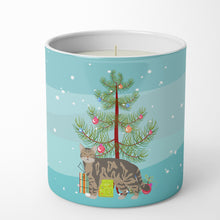 Load image into Gallery viewer, American Wirehair #1 Cat Merry Christmas 10 oz Decorative Soy Candle