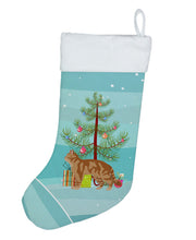Load image into Gallery viewer, American Wirehair #2 Cat Merry Christmas Christmas Stocking