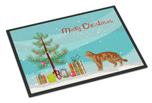 Load image into Gallery viewer, American Wirehair #2 Cat Merry Christmas Doormat - 24x36 Decorative Floor Mat – Indoor/Outdoor Rug with Artistic Flair CK4557JMAT