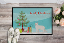 Load image into Gallery viewer, Aphrodite Giant #1 Cat Merry Christmas Doormat - 18x27 Decorative Floor Mat – Indoor/Outdoor Rug with Artistic Flair CK4558MAT