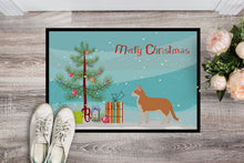 Load image into Gallery viewer, Aphrodite Giant #2 Cat Merry Christmas Doormat - 18x27 Decorative Floor Mat – Indoor/Outdoor Rug with Artistic Flair CK4559MAT