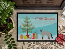 Load image into Gallery viewer, Balinese #1 Cat Merry Christmas Doormat - 24x36 Decorative Floor Mat – Indoor/Outdoor Rug with Artistic Flair CK4564JMAT
