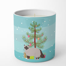 Load image into Gallery viewer, Birman Cat Merry Christmas 10 oz Decorative Soy Candle