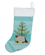Load image into Gallery viewer, Birman Cat Merry Christmas Christmas Stocking