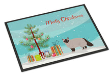 Load image into Gallery viewer, Birman Cat Merry Christmas Doormat - 18x27 Decorative Floor Mat – Indoor/Outdoor Rug with Artistic Flair CK4570MAT