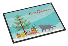 Load image into Gallery viewer, British Shorthair #1 Cat Merry Christmas Doormat - 24x36 Decorative Floor Mat – Indoor/Outdoor Rug with Artistic Flair CK4574JMAT