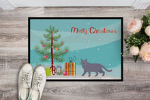Load image into Gallery viewer, British Shorthair #1 Cat Merry Christmas Doormat - 18x27 Decorative Floor Mat – Indoor/Outdoor Rug with Artistic Flair CK4574MAT