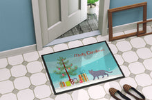 Load image into Gallery viewer, British Shorthair #1 Cat Merry Christmas Doormat - 18x27 Decorative Floor Mat – Indoor/Outdoor Rug with Artistic Flair CK4574MAT