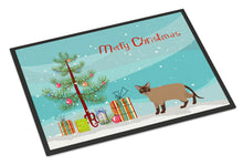 Load image into Gallery viewer, Burmese Cat Merry Christmas Doormat - 18x27 Decorative Floor Mat – Indoor/Outdoor Rug with Artistic Flair CK4576MAT