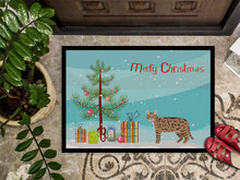 Load image into Gallery viewer, California Spangled #2 Cat Merry Christmas Doormat - 24x36 Decorative Floor Mat – Indoor/Outdoor Rug with Artistic Flair CK4579JMAT