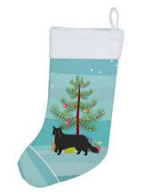 Load image into Gallery viewer, Black Chantilly Tiffany Cat Merry Christmas Christmas Stocking
