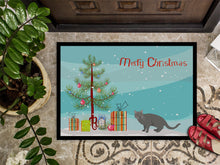 Load image into Gallery viewer, Chartreux #1 Cat Merry Christmas Doormat - 24x36 Decorative Floor Mat – Indoor/Outdoor Rug with Artistic Flair CK4582JMAT