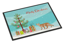 Load image into Gallery viewer, Devon Rex #3 Cat Merry Christmas Doormat - 24x36 Decorative Floor Mat – Indoor/Outdoor Rug with Artistic Flair CK4603JMAT