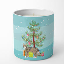 Load image into Gallery viewer, Dragon Li #2 Cat Merry Christmas 10 oz Decorative Soy Candle