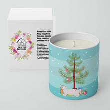 Load image into Gallery viewer, Dwelf #3 Cat Merry Christmas 10 oz Decorative Soy Candle