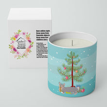 Load image into Gallery viewer, Dwelf #4 Cat Merry Christmas 10 oz Decorative Soy Candle