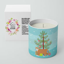 Load image into Gallery viewer, European Shorthair #1 Cat Merry Christmas 10 oz Decorative Soy Candle
