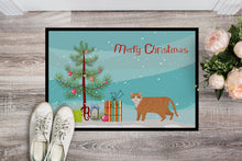 Load image into Gallery viewer, European Shorthair #1 Cat Merry Christmas Doormat - 18x27 Decorative Floor Mat – Indoor/Outdoor Rug with Artistic Flair CK4617MAT