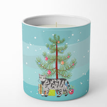 Load image into Gallery viewer, European Shorthair #2 Cat Merry Christmas 10 oz Decorative Soy Candle