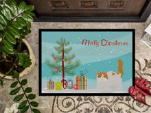 Load image into Gallery viewer, Exotic Shorthair #4 Cat Merry Christmas Doormat - 18x27 Decorative Floor Mat – Indoor/Outdoor Rug with Artistic Flair CK4623MAT