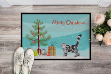 Load image into Gallery viewer, Foldex Exotic Fold #1 Cat Merry Christmas Doormat - 24x36 Decorative Floor Mat – Indoor/Outdoor Rug with Artistic Flair CK4624JMAT