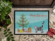 Load image into Gallery viewer, Foldex Exotic Fold #1 Cat Merry Christmas Doormat - 18x27 Decorative Floor Mat – Indoor/Outdoor Rug with Artistic Flair CK4624MAT