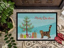 Load image into Gallery viewer, Foldex Exotic Fold #2 Cat Merry Christmas Doormat - 24x36 Decorative Floor Mat – Indoor/Outdoor Rug with Artistic Flair CK4625JMAT