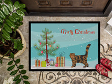 Load image into Gallery viewer, Foldex Exotic Fold #2 Cat Merry Christmas Doormat - 18x27 Decorative Floor Mat – Indoor/Outdoor Rug with Artistic Flair CK4625MAT