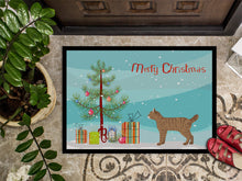 Load image into Gallery viewer, Highlander Lynx #1 Cat Merry Christmas Doormat - 18x27 Decorative Floor Mat – Indoor/Outdoor Rug with Artistic Flair CK4630MAT