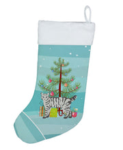 Load image into Gallery viewer, Highlander Lynx #2 Cat Merry Christmas Christmas Stocking