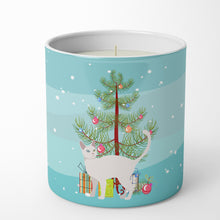 Load image into Gallery viewer, Khao Manee #2 Cat Merry Christmas 10 oz Decorative Soy Candle