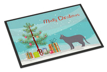 Load image into Gallery viewer, Korat #2 Cat Merry Christmas Doormat - 18x27 Decorative Floor Mat – Indoor/Outdoor Rug with Artistic Flair CK4637MAT