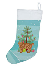 Load image into Gallery viewer, Kurilian Bobtail Cat Merry Christmas Christmas Stocking