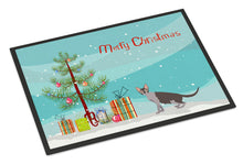 Load image into Gallery viewer, Lykoi #2 Cat Merry Christmas Doormat - 18x27 Decorative Floor Mat – Indoor/Outdoor Rug with Artistic Flair CK4646MAT