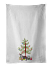 Load image into Gallery viewer, Lykoi #2 Cat Merry Christmas White Kitchen Towel Set of 2