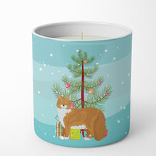 Load image into Gallery viewer, Maine Coon #1 Cat Merry Christmas 10 oz Decorative Soy Candle