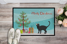 Load image into Gallery viewer, Malayan #2 Cat Merry Christmas Doormat - 24x36 Decorative Floor Mat – Indoor/Outdoor Rug with Artistic Flair CK4651JMAT