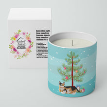 Load image into Gallery viewer, Munchkin Cat Merry Christmas 10 oz Decorative Soy Candle